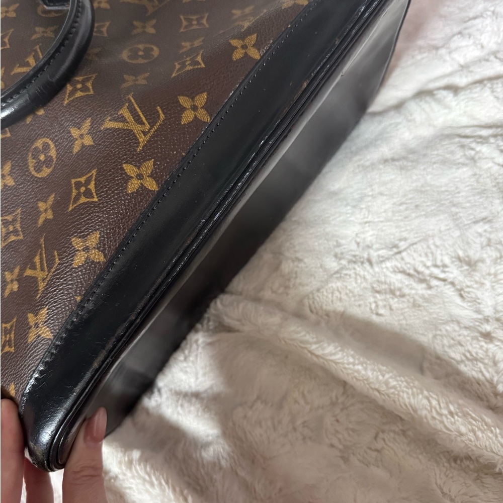 Louis Vuitton Brown and Black Satchel - Picture 8 of 15